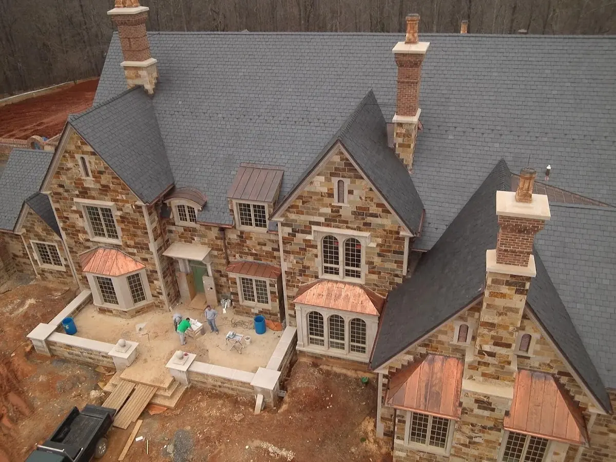 Craftsman Roofing Slate Roof Repair project in Ocean Pointe